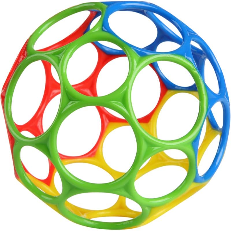 Oball Classic Easy-Grasp Toy Speelgoed voor Kinderen vanaf Geboorte color mix 1 st