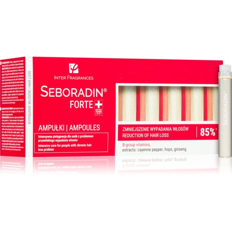 Seboradin Forte Plus ampul tegen Haaruitval 14x5.5 ml