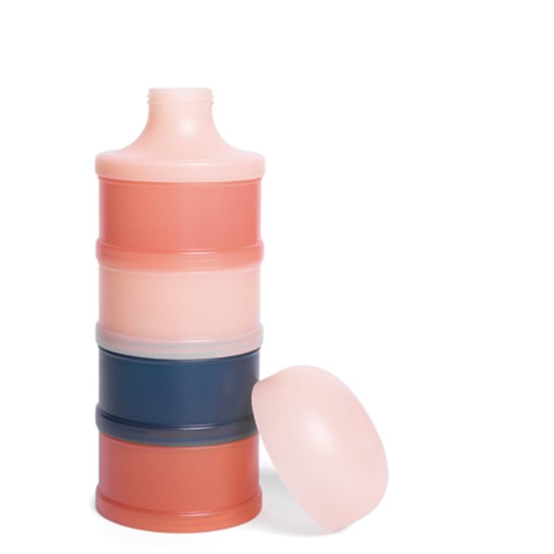 Suavinex Bonhomia Milk Powder Dispenser maatbeker droge melk Pink/ Red 1 st