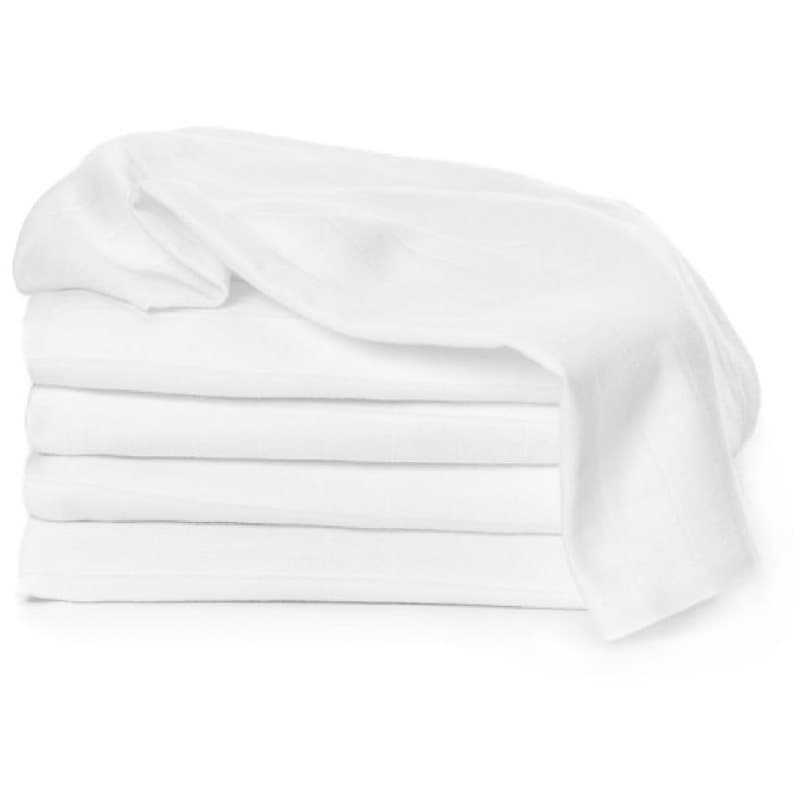 T-TOMI TETRA Cloth Diapers EXCLUSIVE COLLECTION White stoffen luiers White 70x70 cm 5 st