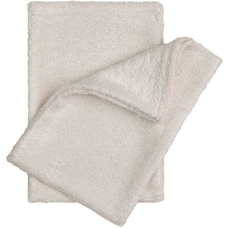 T-TOMI Bamboo Washcloth Natur - ECO Washandje 14x20 cm 2 st