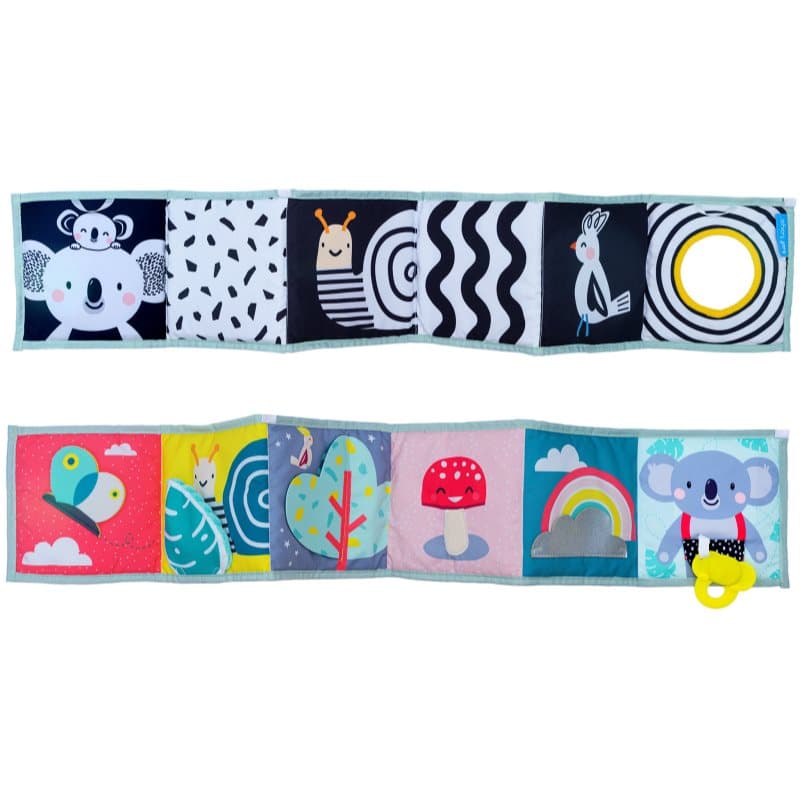 Taf Toys Book Koala educatief boekje met contrasterende kleuren voor Kinderen vanaf Geboorte 1 st