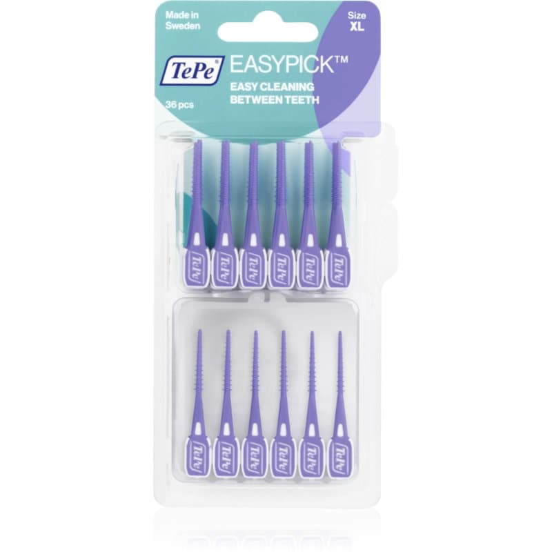 TePe Easy Pick XL interdentale tandenstokers Purple 36 st