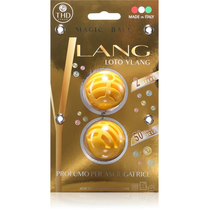 THD Lang Loto Ylang geurparels voor de wasdroger 2 st