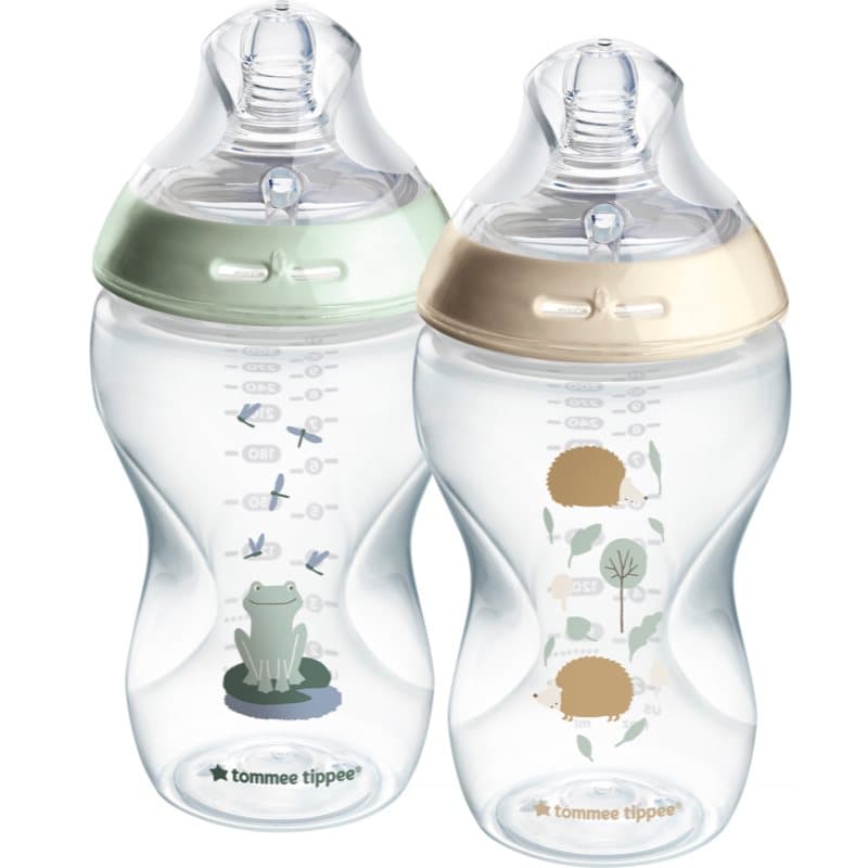 Tommee Tippee Natural Start Anti-Colic zelfsteriliserende babyfles Nature Medium Flow 3 m+ 2x340 ml