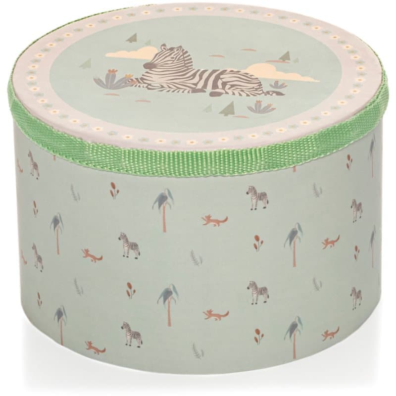 Zopa Wooden Drum muziekspeelgoed van hout Pink 1 st