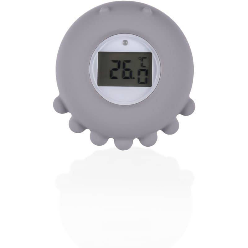 Zopa Silicone Digital Thermometer 2in1 digitale thermometer voor in bad Dove Grey 1 st
