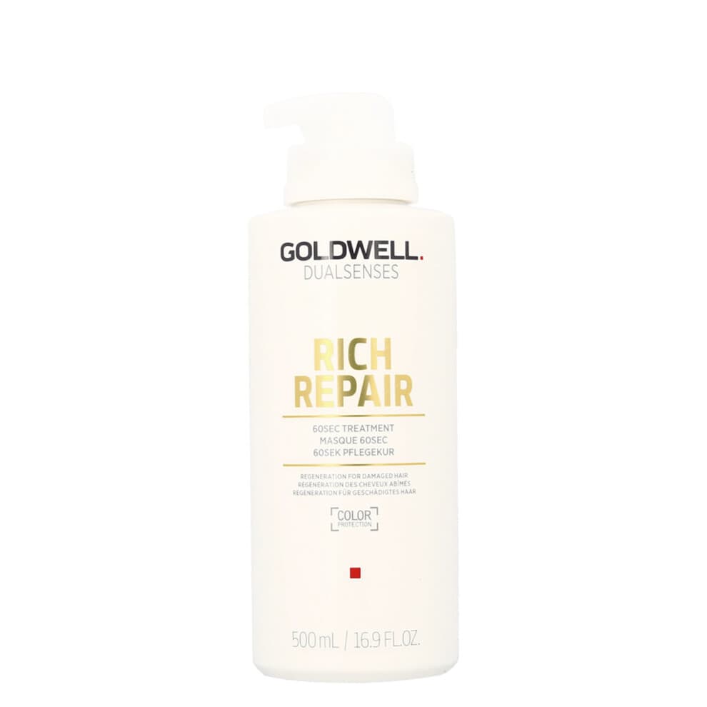 Behandeling - GOLDWELL - DUALSENSES RICHE - 500ml - Beschadigd haar - Snelle reparatie 60sec