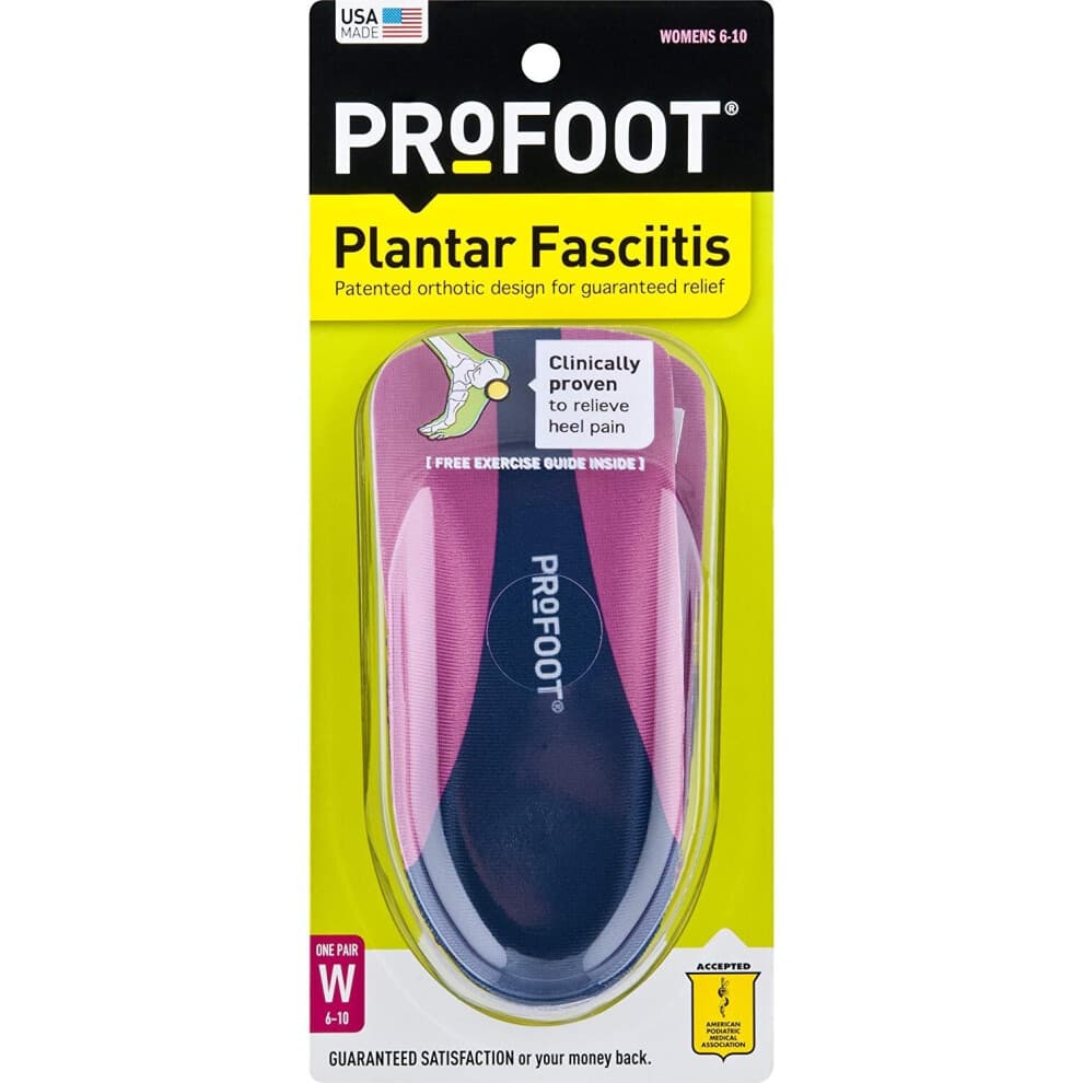 PROFOOT 22102FGENXX12 Plantaire fasciitis-orthesen voor vrouwen, 6-10