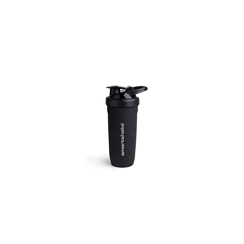 Smartshake, Reforce Staal, Zwart, 30 oz (900 ml)