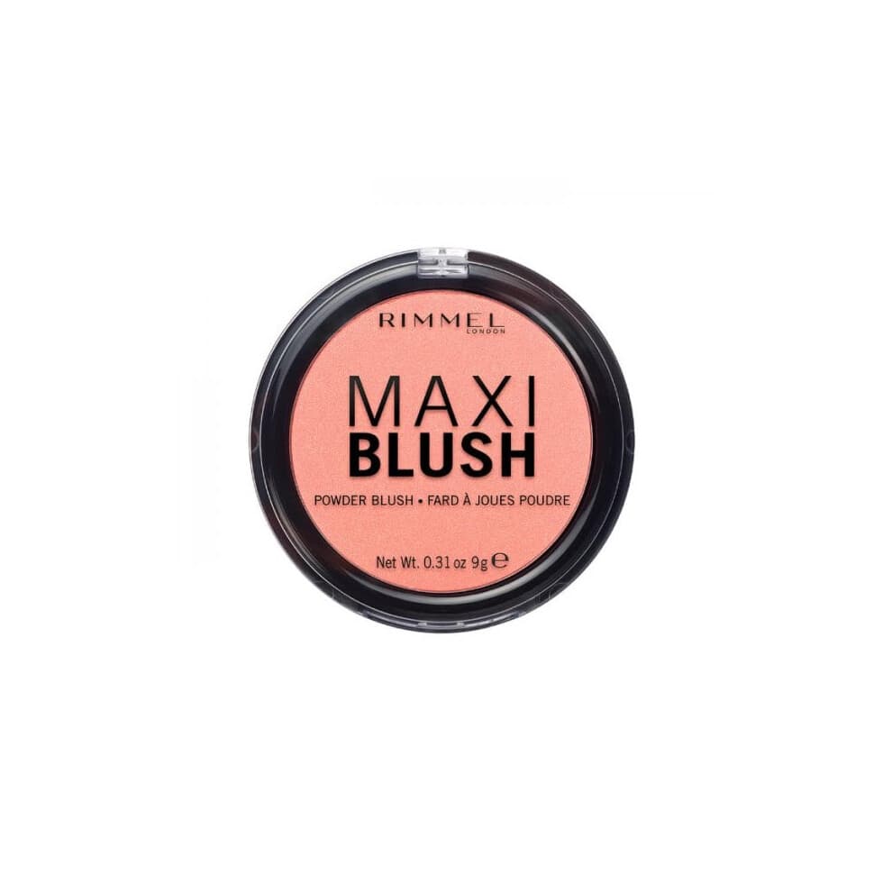 Rimmel London Maxi - 001 Third Base - Blushpoeder, lichtgewicht, sterk gepigmenteerd, mengbaar, 0,31 oz
