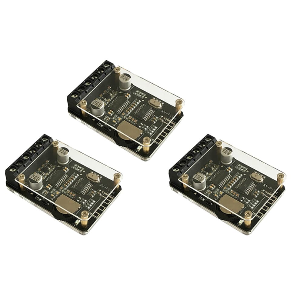 3x 10W 15-20W stereo Bluetooth audioversterkerprintplaatmodule 12V 24V verliesvrije autoluidsprekeraudio DIY
