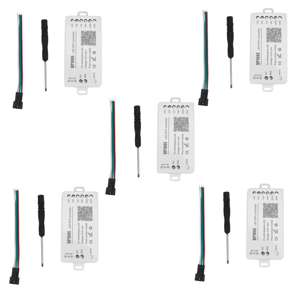 5X SP108E LED Wifi Magic Controller WS2812B WS2813 Etc Strip Module Licht Smart APP Draadloze Bediening
