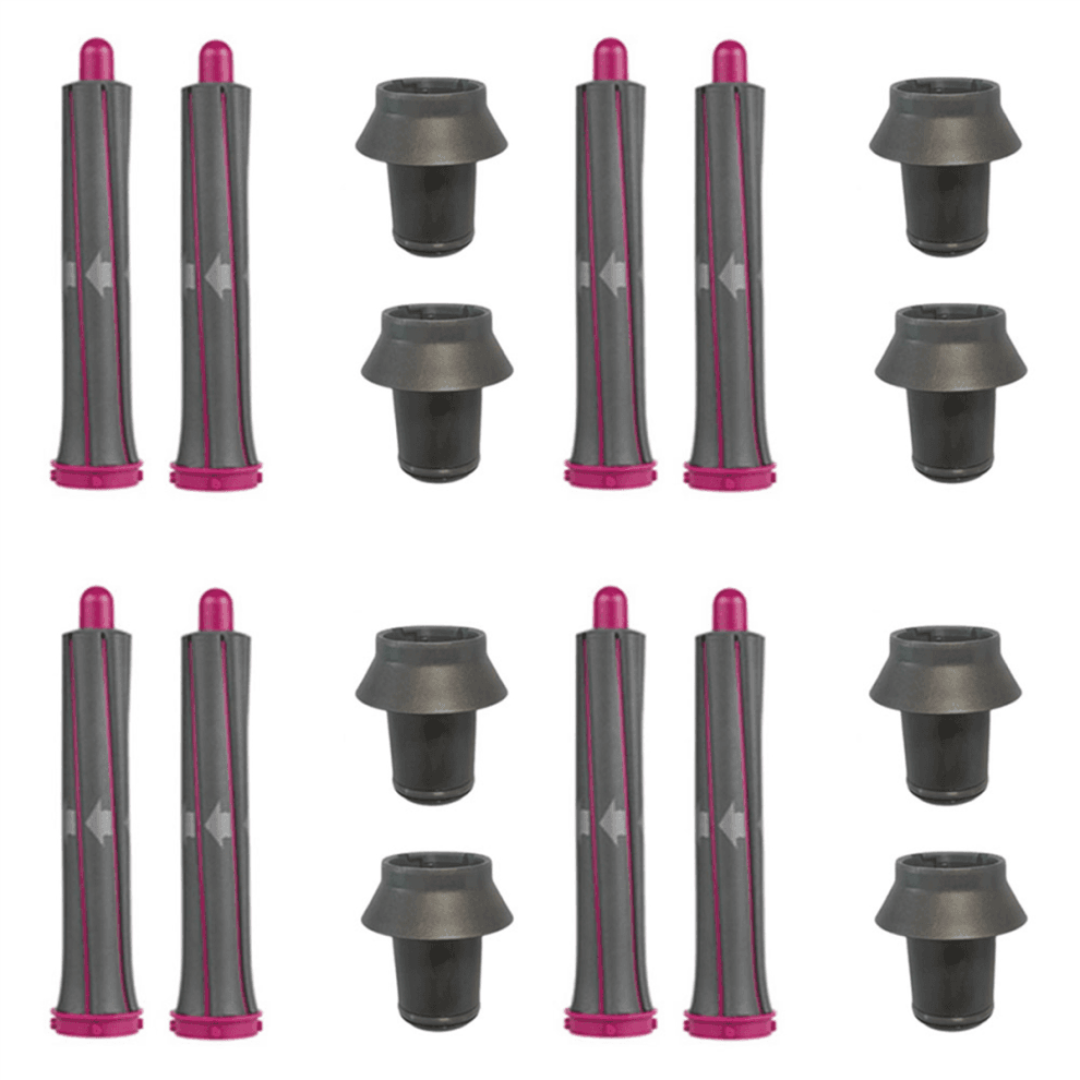 8X Haarkrultangen en adapter voor Supersonic Dryer Styler Accessoires Tool