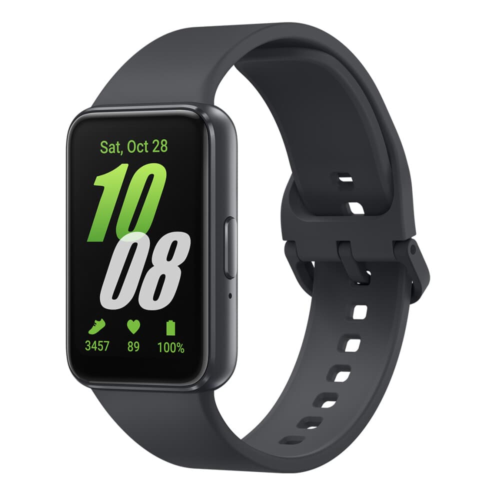 Slimme horloge - SAMSUNG - Galaxy Fit 3 - Zwart - Gezondheidsmonitoring - Waterbestendigheid 5 ATM