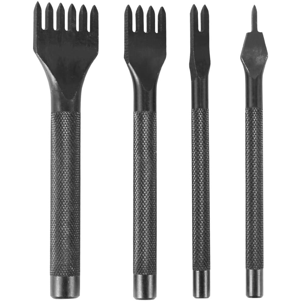 DIY Diamant Veter Steekbeitel Set Leer Craft Kits, Tandponsgereedschap 4mm 1/2/4/6