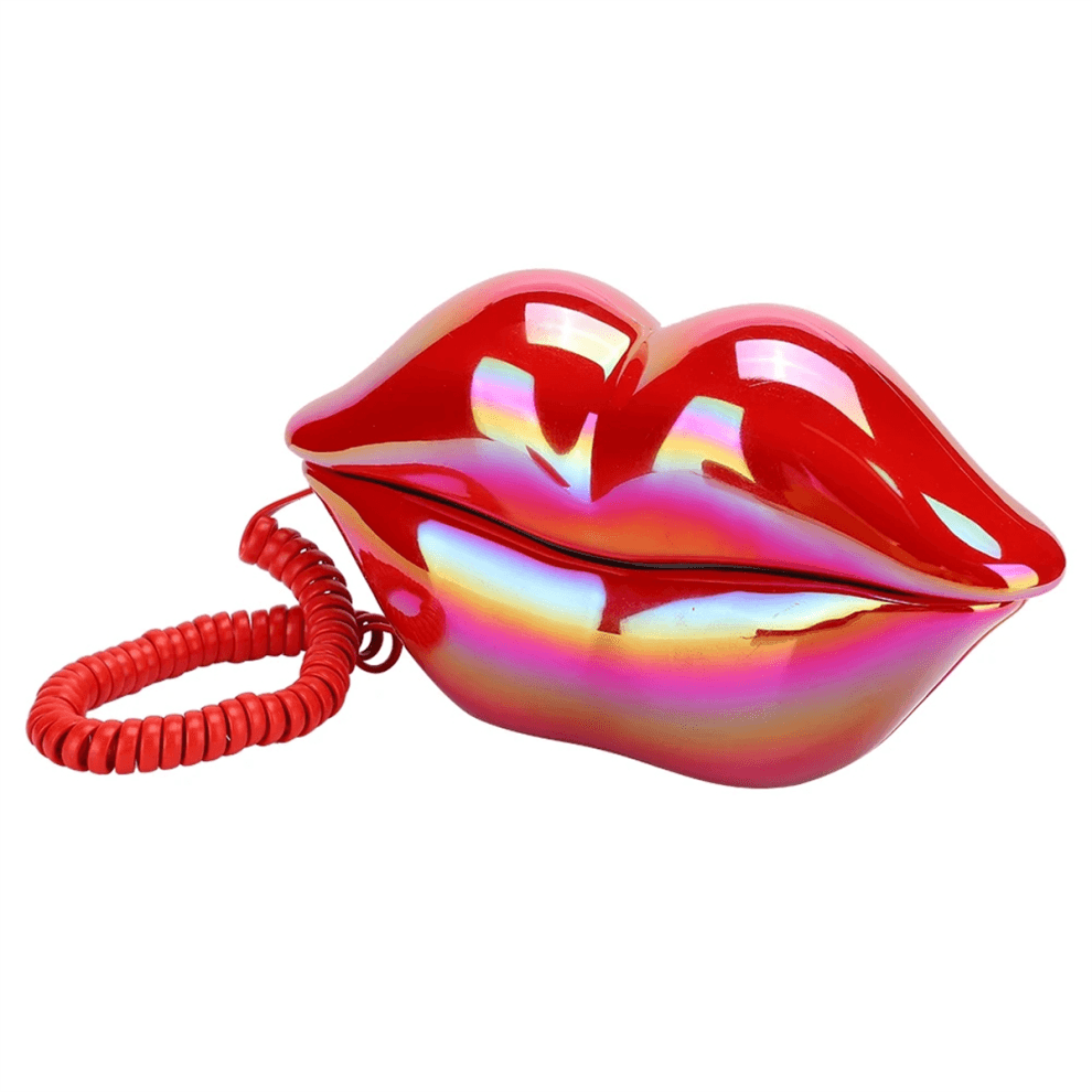 Nieuwe Red Lips vaste telefoon Europese modieuze desktoptelefoon