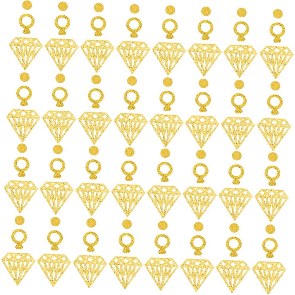 Verlovingsring pailletten 300 stuks papierconfetti Unieke decoratieve pailletten voor huwelijksfeesten