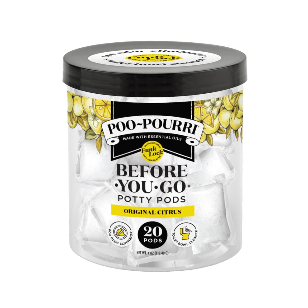 Poo-Pourri Before-You-Go Potty Pods Original Citrus 20 stuks Toilet
