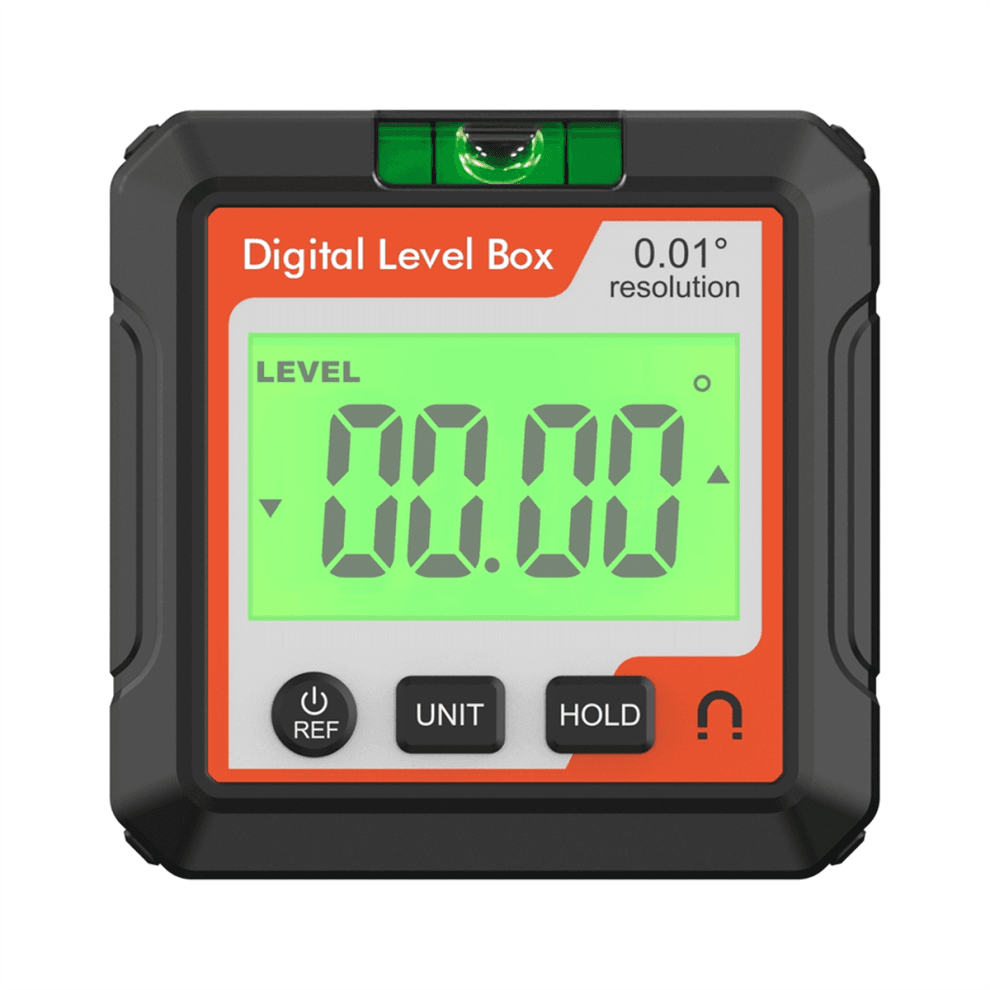 Digitale gradenboog Inclinometer Waterpas Hoekmeter Meet 90 graden Duler Display