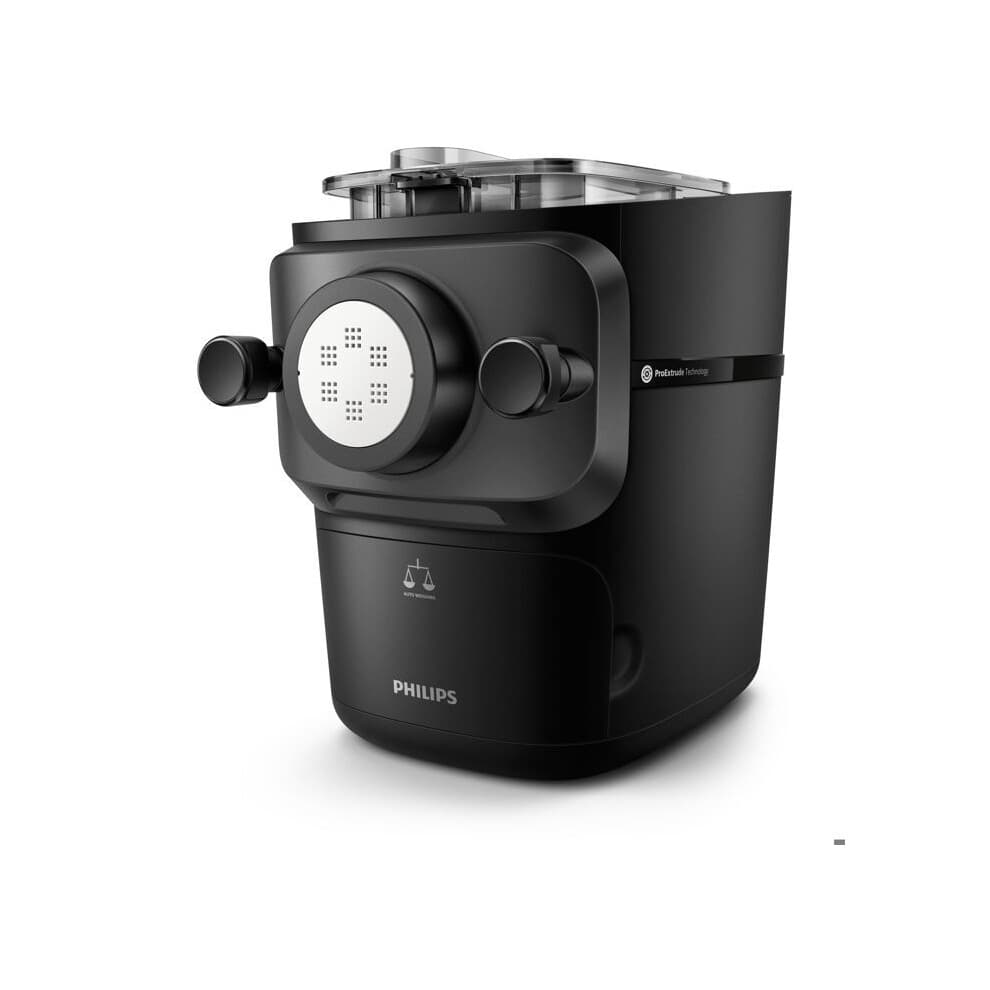 Philips Pastamaker serie 7000 Pastamachine, vormen voor spaghetti, lasagne en meer, 200 W, zwart (HR2665/96)