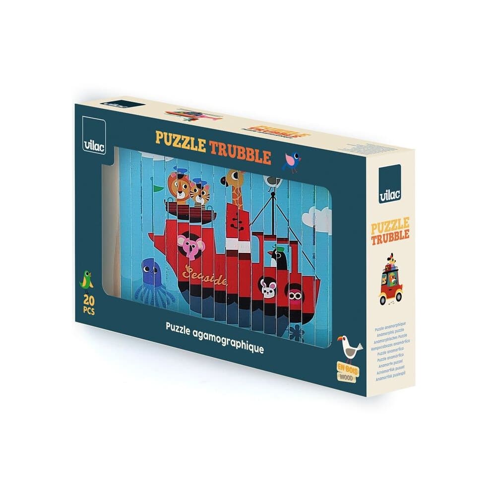 Vilac - 4D Puzzel Vervoer