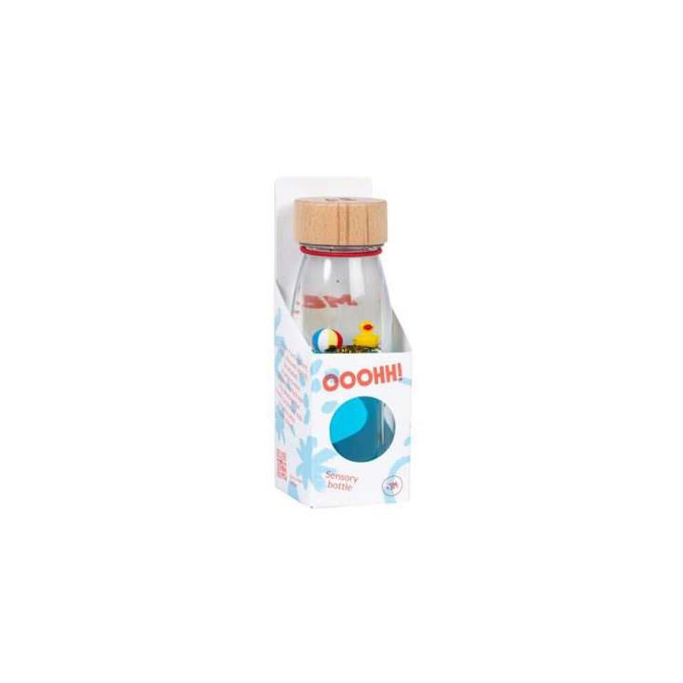 Fles met sensorische eend