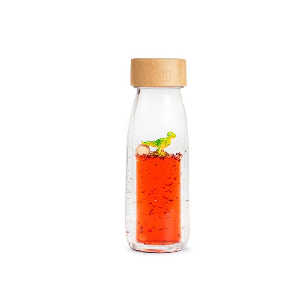 Magische drijvende T-Rex sensorische fles - PETIT BOUM
