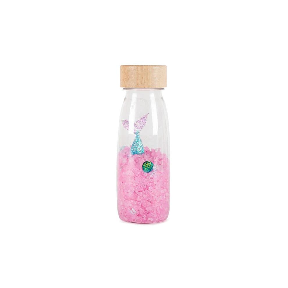 Petit Boum | Sensorische Fles Geluid Sirene - Roze - 14 x 4 cm