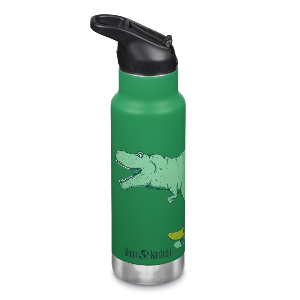 Klean Kanteen 12 oz Classic Kinderen Isolerende Waterfles - 100% Levenslange Deksel - BPA-vrij - RVS