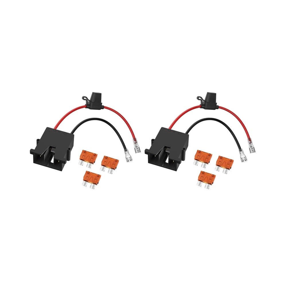 2X Vervangende Kabelboomconnector voor 12 Volt Power Wheels Prijs Batterij met 12 AWG-Draad 3 Vervangbare Zekeringen