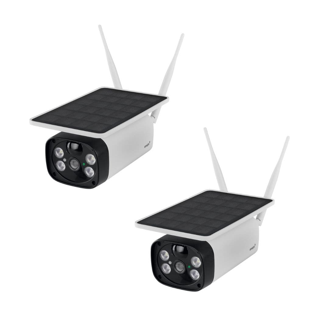 omajin - Solar Camera 2-pack