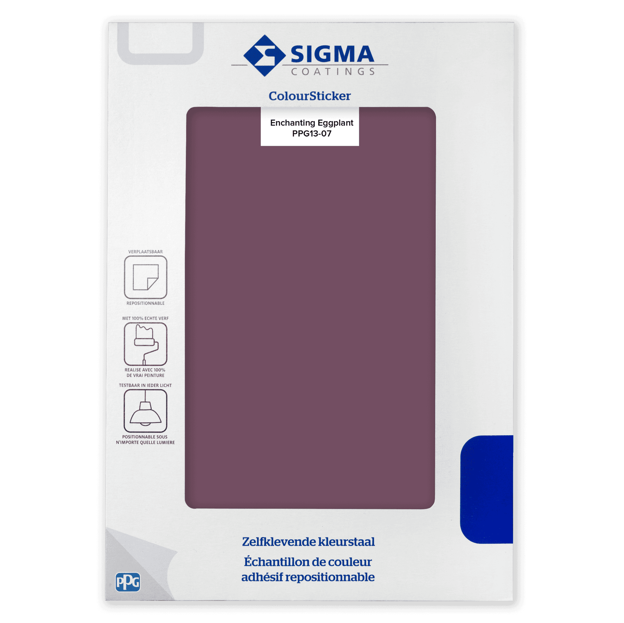 Sigma ColourSticker - Enchanting Eggplant 13-07