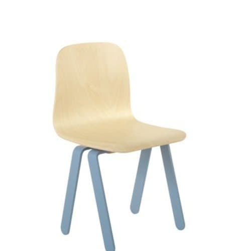 In2Wood Kinderstoel blauw