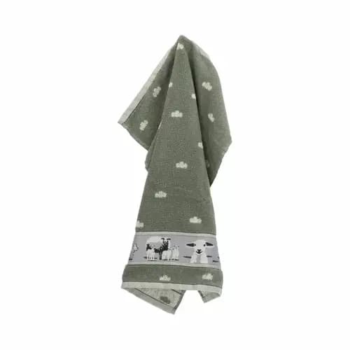 Bunzlau Castle Bunzlau Castle Sheep keukendoek 53x60 Dark Green