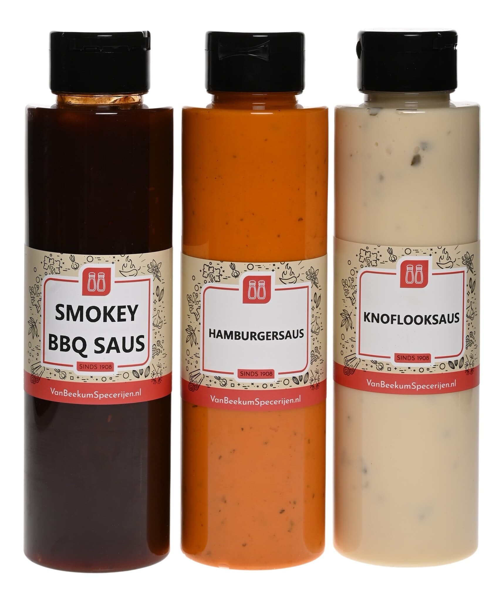 Sauzen Pakket | Smokey BBQ Knoflooksaus & Hamburgersaus