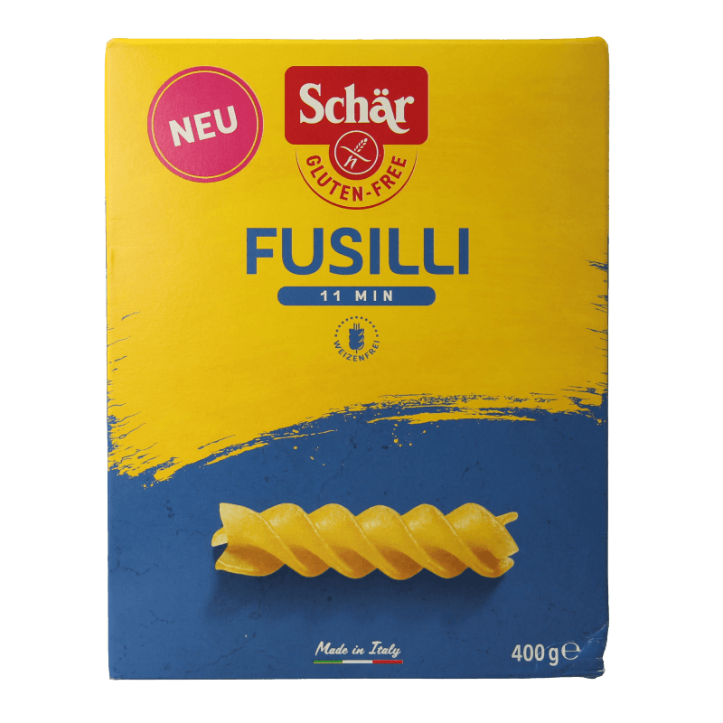 Schar Pasta fusilli glutenvrij 400 Gram