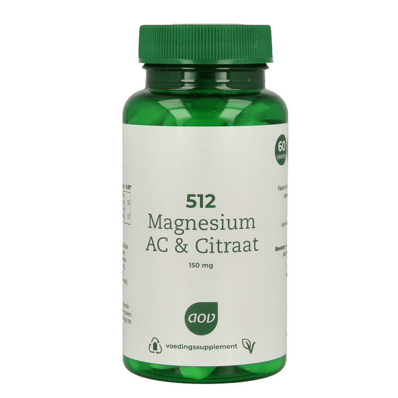 AOV 512 Magnesium AC & citraat 150mg 60 Tabletten