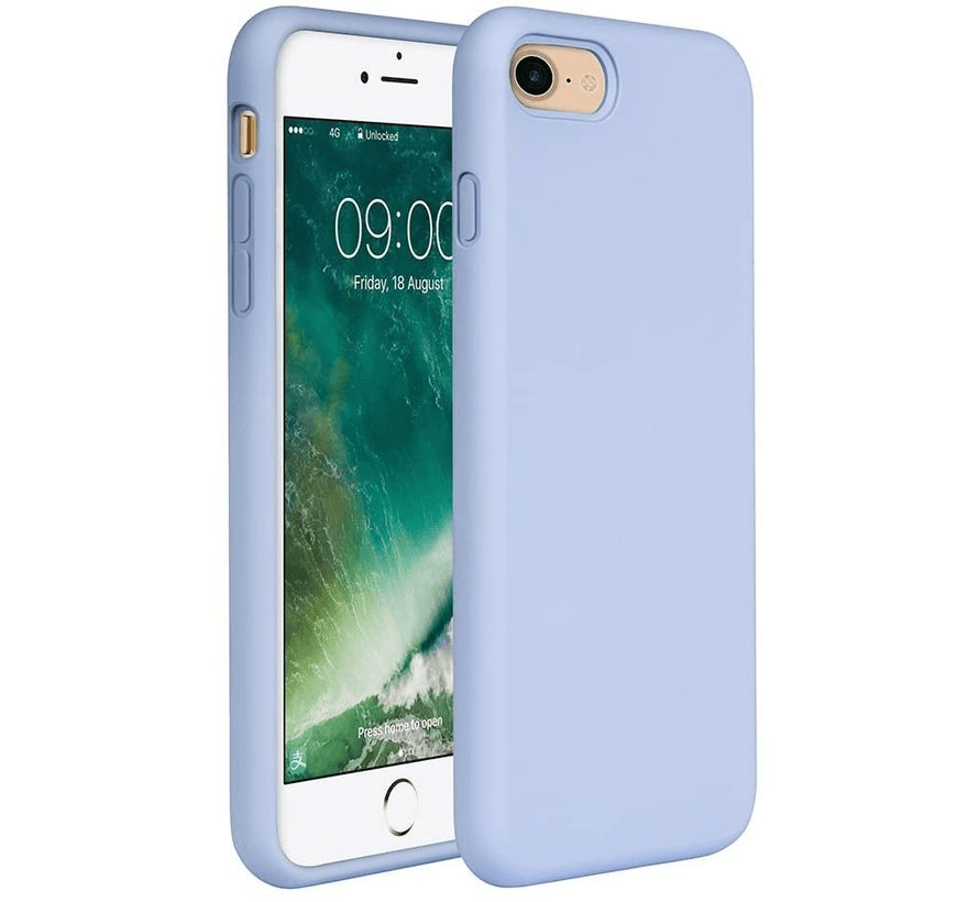Shieldcase Silicone case iPhone SE 2020 (paars)