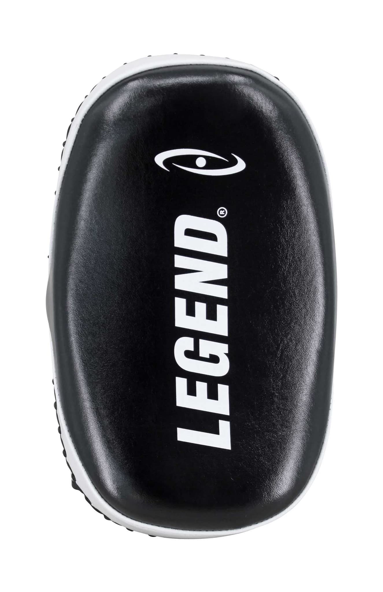 Legend Sports Thai Pad Compact Zwart/Wit Leer - Hoogste kwaliteit microfiber leather - EVA padding