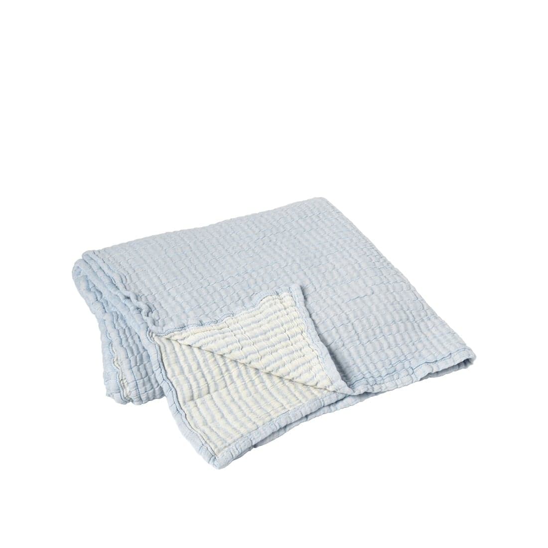 Broste Copenhagen Karri plaid blauw - 50030244