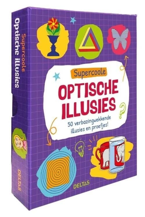 Deltas - Supercoole optische illusies – Doos met kaarten