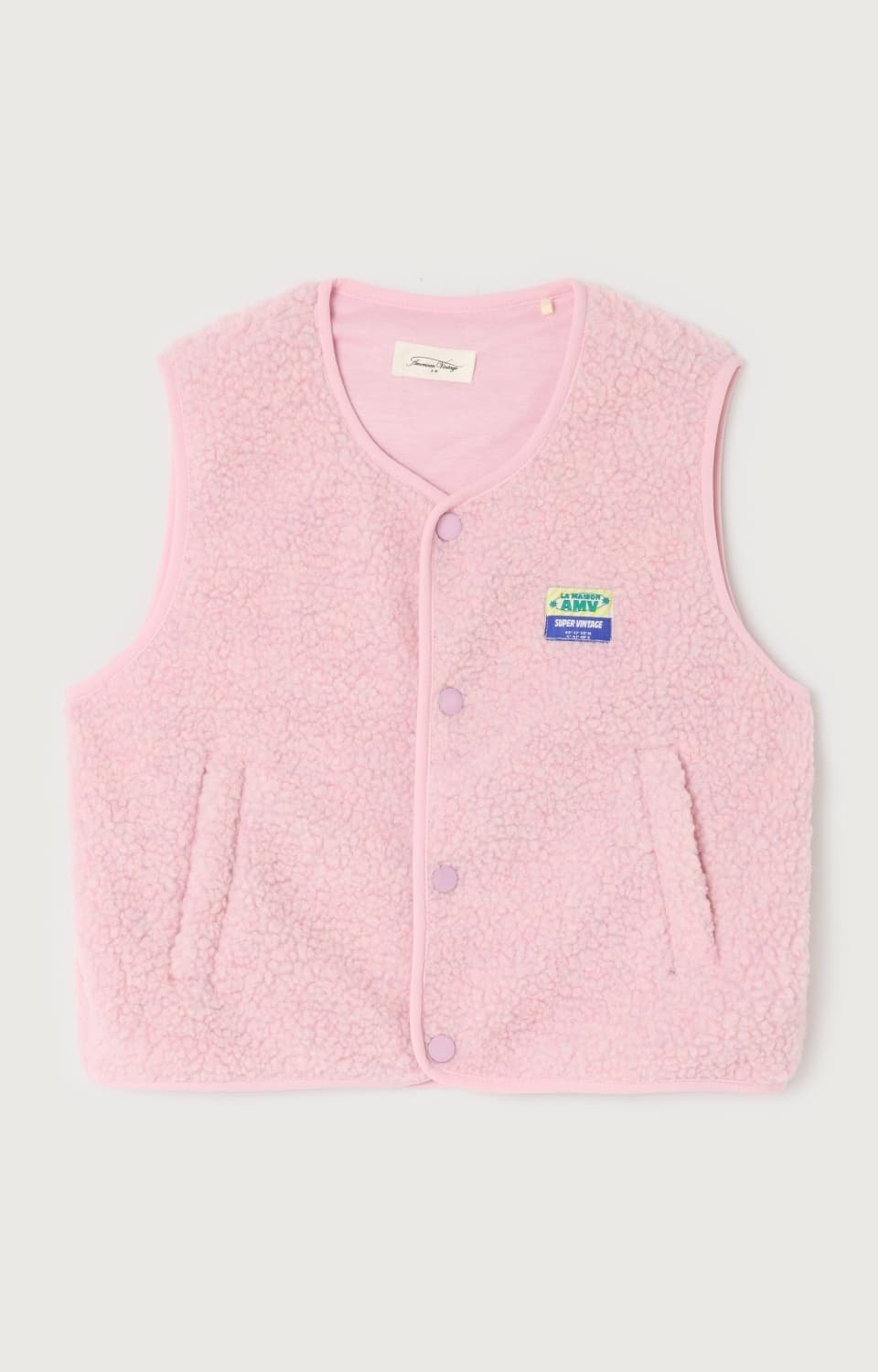 American Vintage - Hoktown vest - Dragee chine