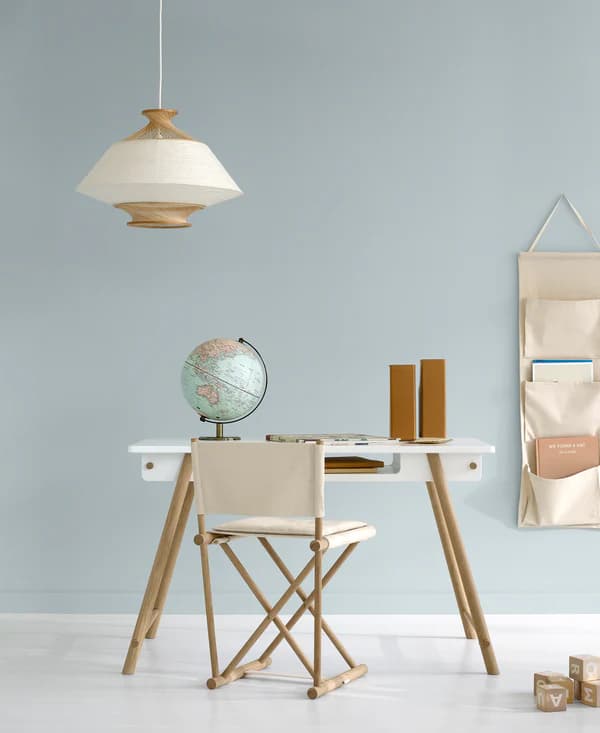 Oliver Furniture - Camp junior desk adjustable, white/oak