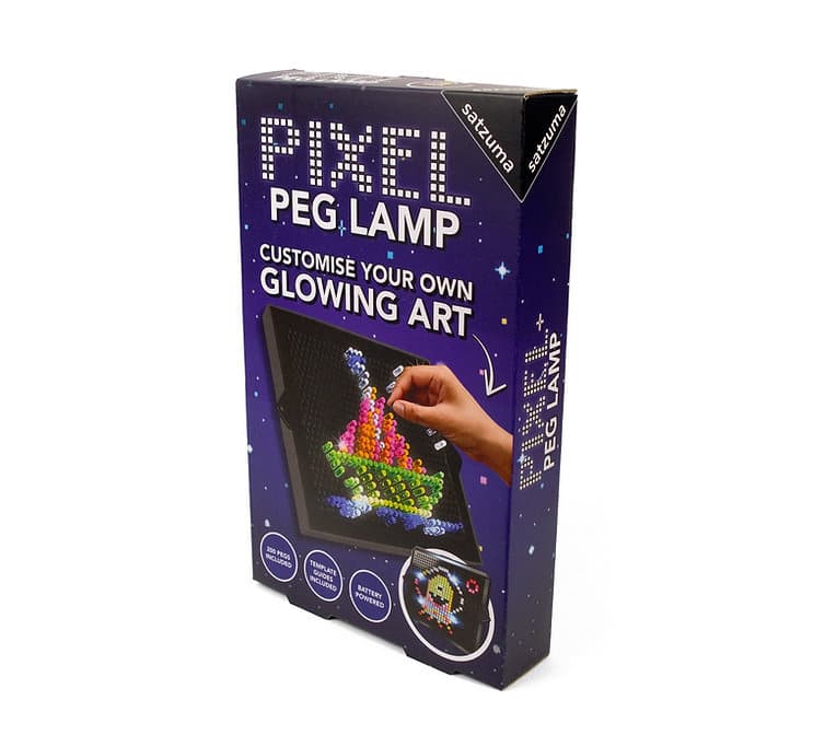 Satzuma - Pixel peg lamp