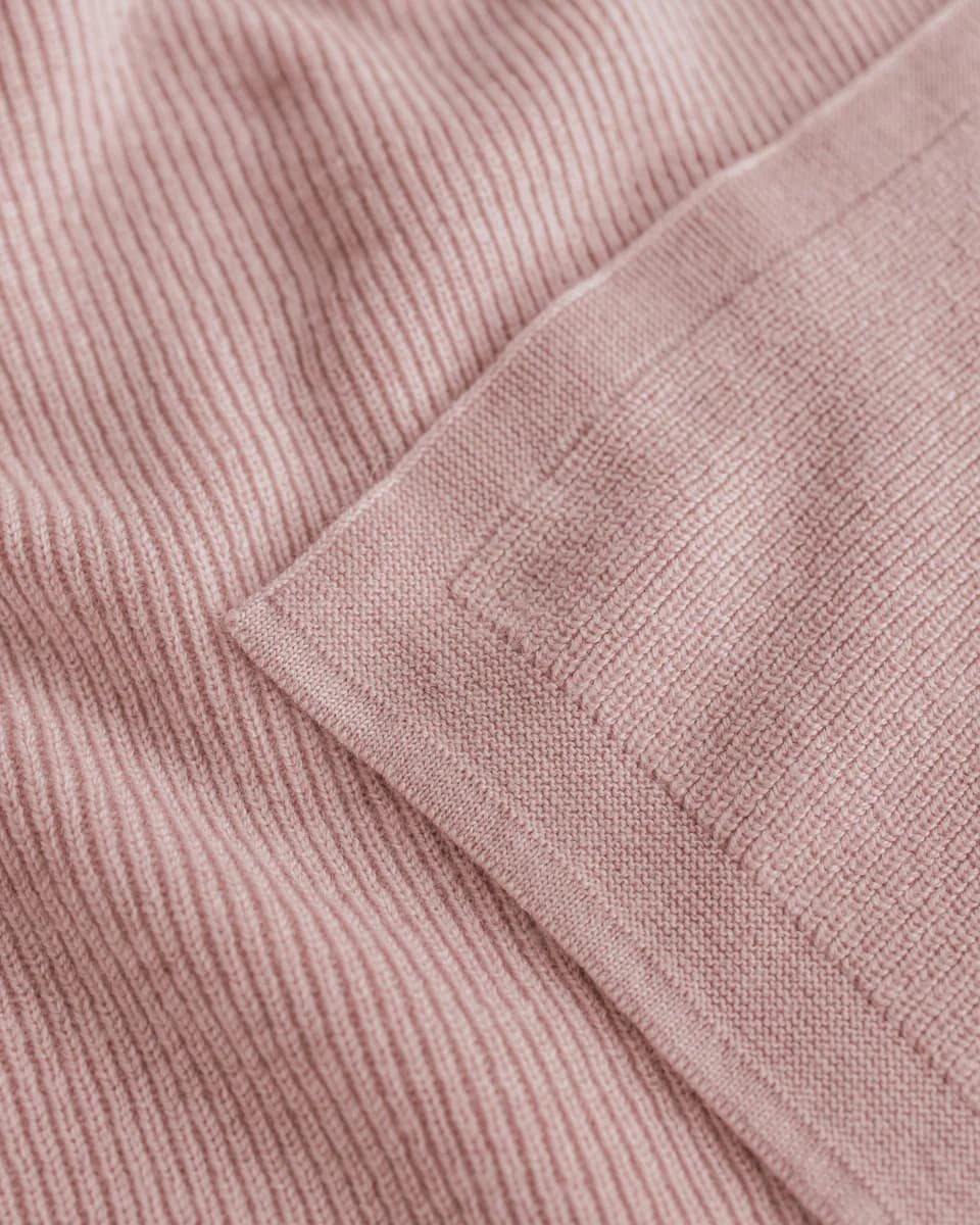 Hvid - Blanket felix - Powder