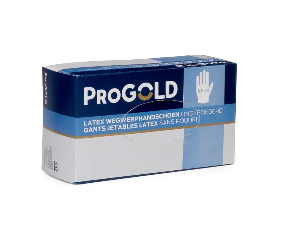 Handschoen Latex Disposable | Maat L