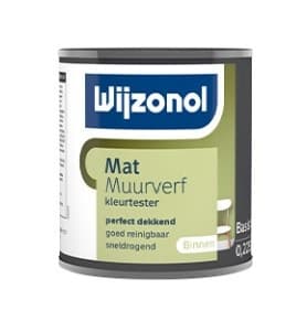 Muurverf Mat Kleurtester | 250 ML | Donkere Kleur