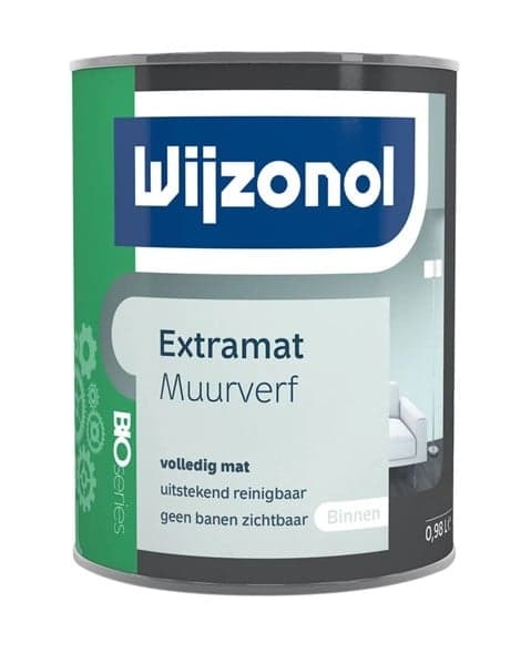 Muurverf Extramat | 1 LTR | Donkere Kleur