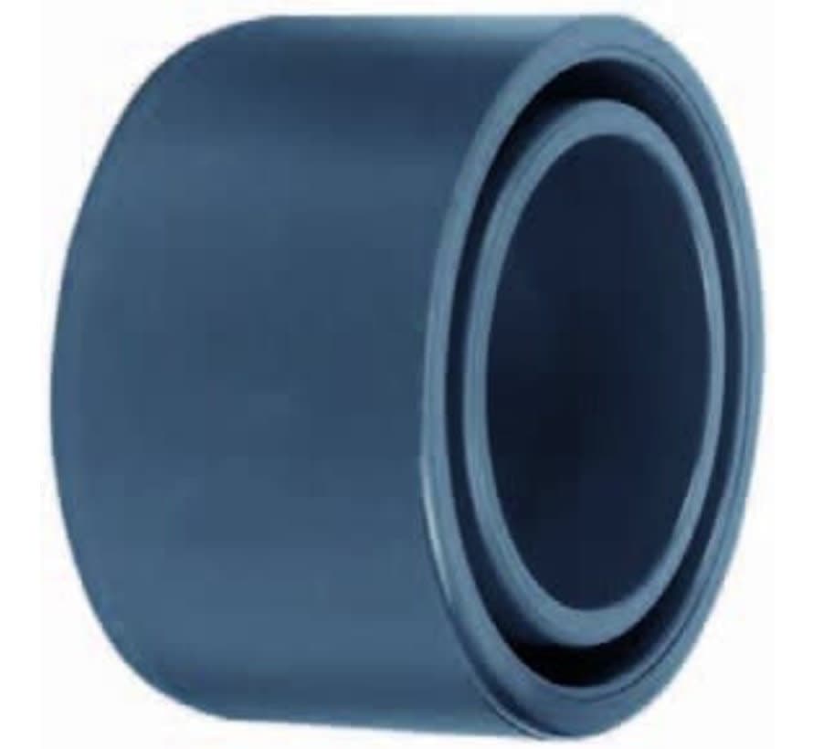 PVC verloopring 90 x 75mm PN16